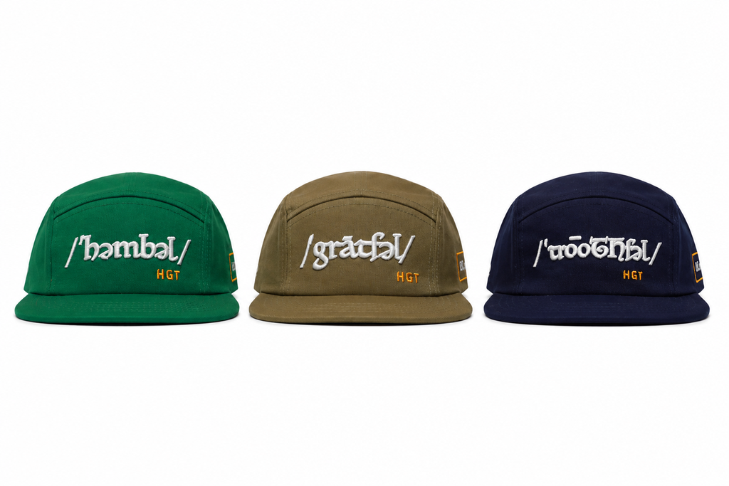 Truthful Phonetic 5 Panel Hat