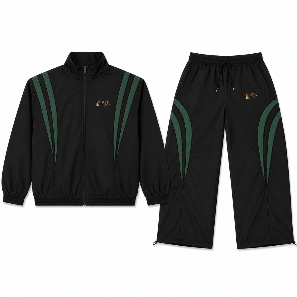 HGT Uniform Money Green Track Jacket