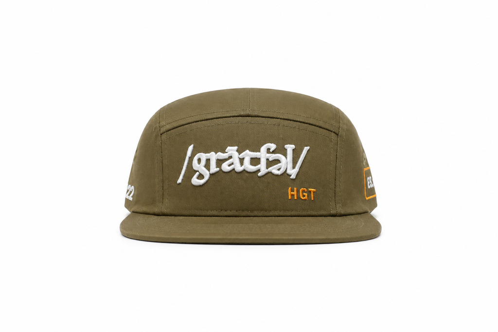 Grateful Phonetic 5 Panel Hat